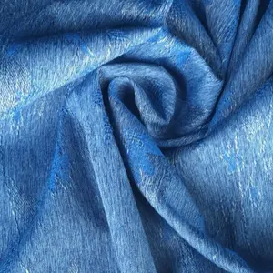 Kain Denim Bordir High Quality Blue Navy Floral Royal(1.75M)