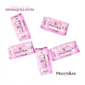Mocoallure Toallitas removedoras 5 pack, suave y sin irritación, removedoras ojos labios cara, limpieza profunda, desechables y portátiles