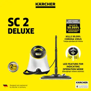 Karcher SC 2 Deluxe EasyFix Premium 1500 Watt Steam Cleaner (White)