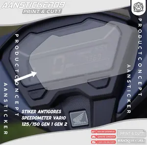 stiker speedometer - stiker antigores spidometer motor vario 125 150 gen 1 gen 2