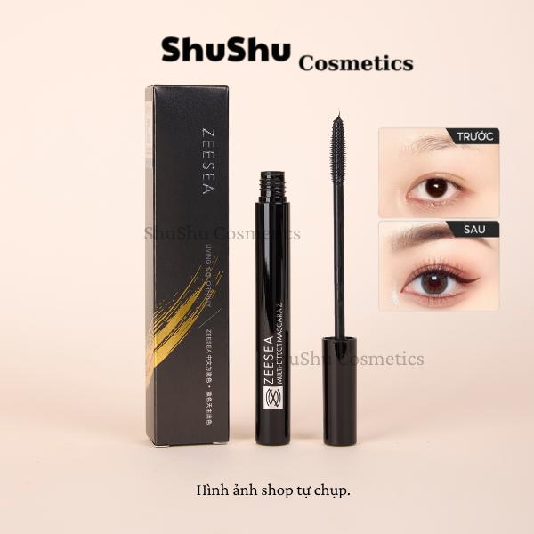 Mascara ZEESEA 4D Kháng Nước Lâu Trôi Chống Nhòe Chuốt Mi Cong Dày Dài Mi Mỹ Phẩm SHUSHU COSMETICS Trang Điểm