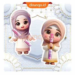 Amplop Lebaran idul Fitri Amplop Lebaran Karakter lucu amplop unik kartun gemoy karakter lucu