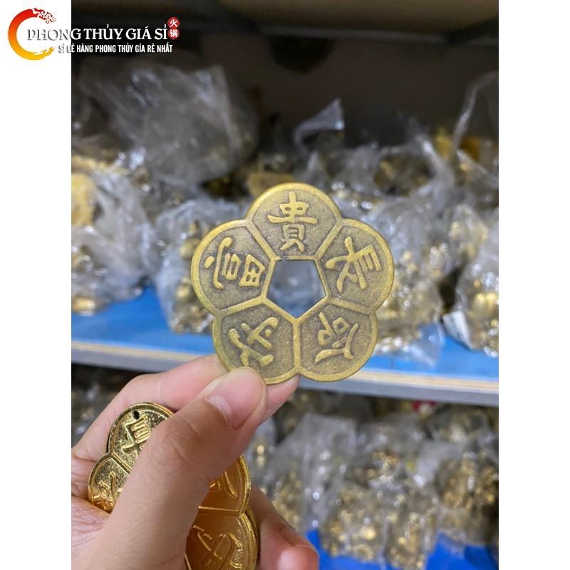 [Rẻ vô địch] Đồng Xu Hoa Mai Kim Tiền phong thủy Loại To Vật phẩm chiêu tài lộc 2