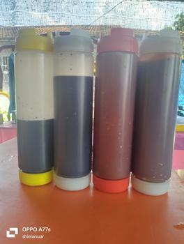 Product Review of First In First Out Squeeze Dispensing / Refillable fifo Sauce Bottle with Lid fifo subway bottles botol sos mayonis from S**a N**r 0