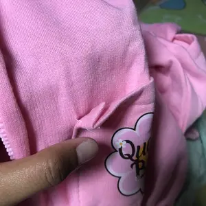Sweater Anak Zipper Risleting Sablon Queen Bee Lucu Sweater Hoodie Anak Mini Pocket Saku Sablon Murah