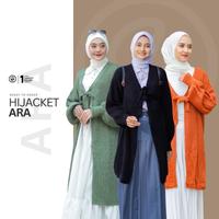Gambar Hijacket Hijaber ARA Jaket Rajut Panjang Premium Acrylic Outerwear Halus dan Stretch - Purple dari Hijacket Mall_NEW Kota Bandung 1 Tokopedia