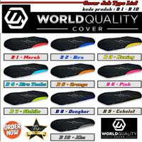 Gambar Cover jok/sarung jok/mantel jok motor variasi jok motor bolong I anti air waterproof jok motor vario beat scoopy fino soul jupiter vega supra gran prima nmax pcx aerox fazzio universal motorcycle - hitam, JOK KECIL MATIC/BEBEK dari worldqualitycover Kab. Cilacap 5 Tokopedia