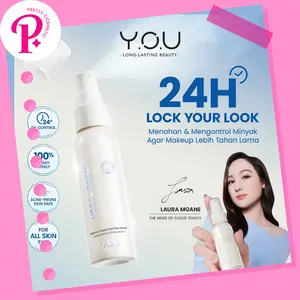 YOU Cloud Touch Dreamy Makeup Setting Spray Setting Spray Makeup Setting Spray Makeup Lasting Wajah Hitam Kering