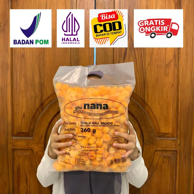 Termurah Snack Ball Balado Grosir 1 Ball 360 gram 3