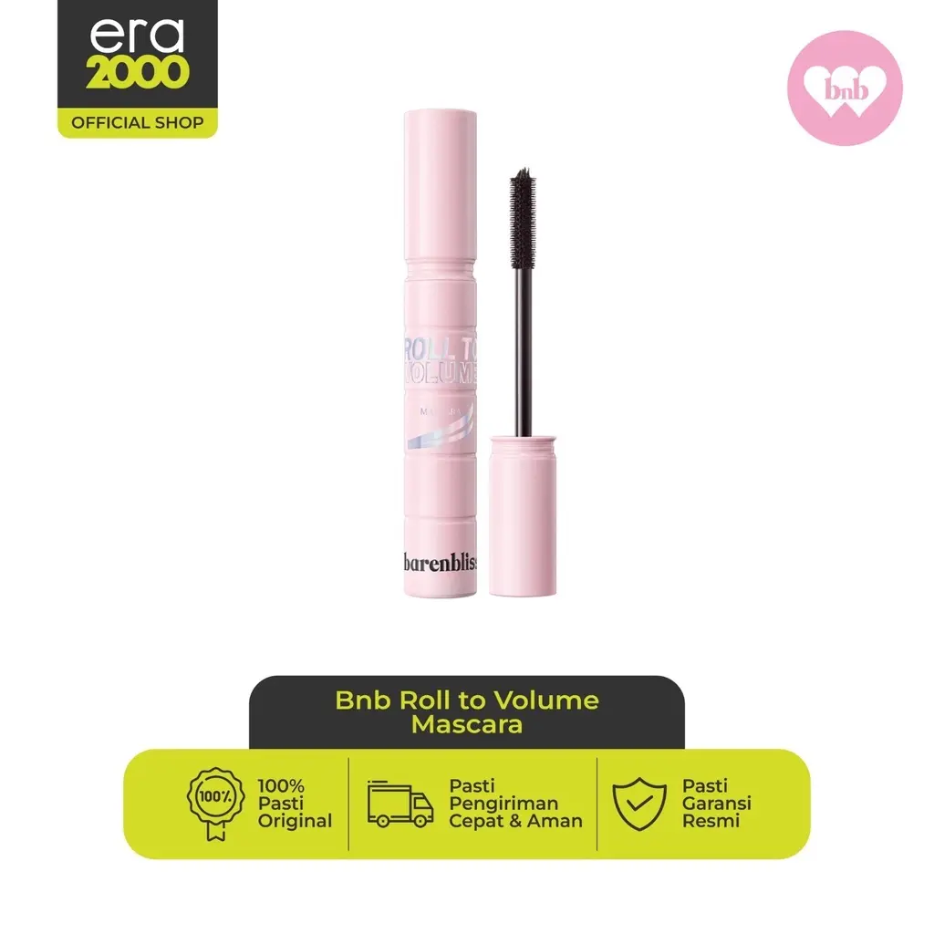 BNB Barenbliss Korean Roll To Volume Mascara/Hight To volume Mascara Maskara Eyelash