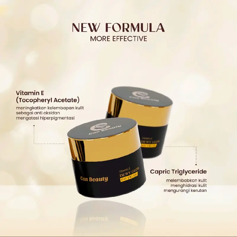 [[Official]] Dewy Glow Day Cream Can Beauty Semua Jenis Kulit SPF 30 1