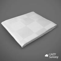 Gambar Sprei / Fitted Sheet - Hotel Collection - 100% Cotton Dobby 300TC - Putih Garis / Kotak - LAZY Sunday - Stripe, Twin / 120 x 200 x 30 dari LAZY Sunday Store Kota Bandung 2 Tokopedia