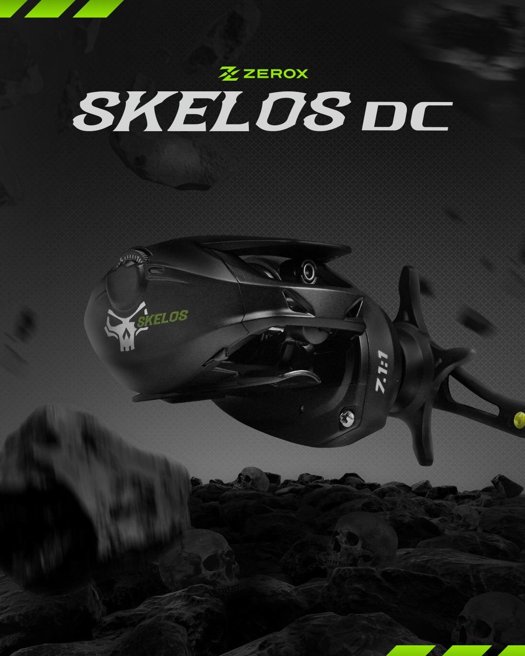 Reel BaitCasting Digital Control Zerox Skelos 151HG