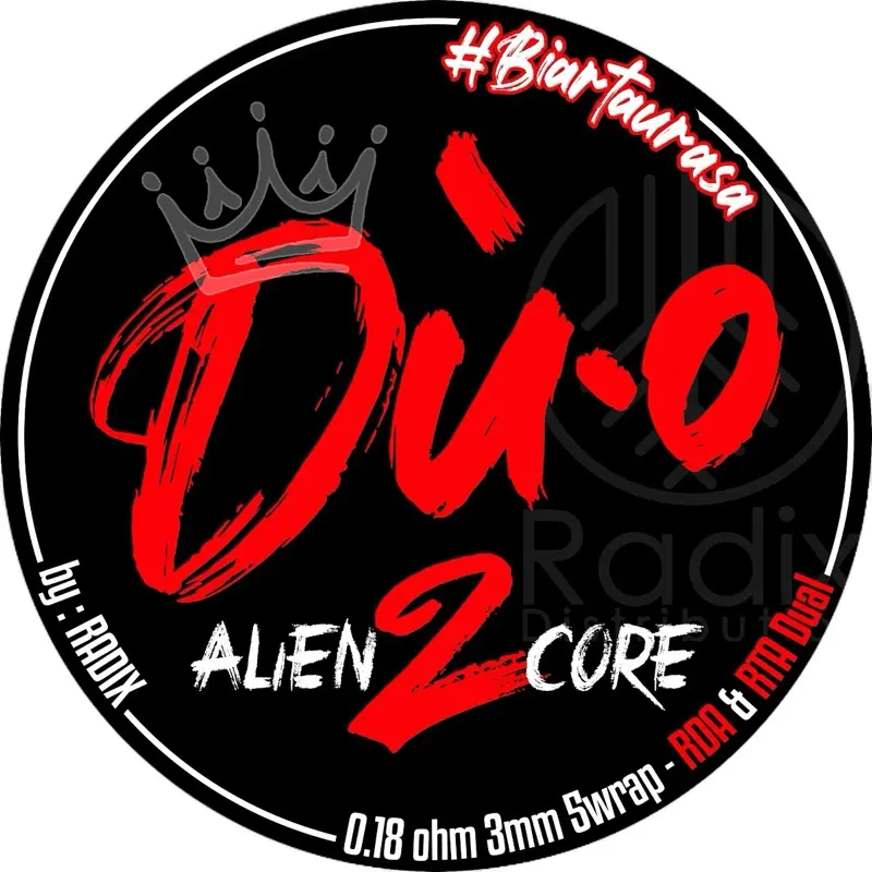 Label Stiker komputer DUO Ukuran 3mm