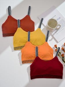 BR6049UNI 4 SUJETADORES DEPORTIVOS UNITALLA 4 PIEZAS DIFERENTES COLORES PARA COMODIDAD Y ESTILO EN CADA MOVIMIENTO