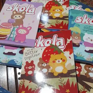10 Pcs Buku Tulis Skola By Sidu 38 Lembar Kertas Putih Kantor Paper Stationery
