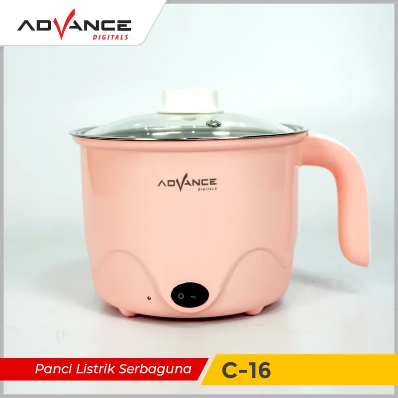 [COD] Advance Panci Listrik C-16 Warmer Steamer 1.5 Liter Air Panas Pancilistrik Multifungsi Serbaguna Untuk Anak Kos 5