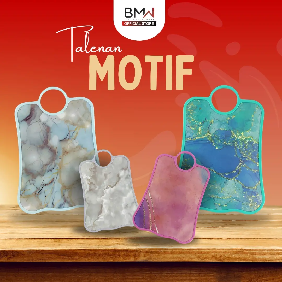 Talenan Motif Marble 6 Pilihan Warna Talenan Anti Slip Tatakan Potong Sayur Talenan Cantik