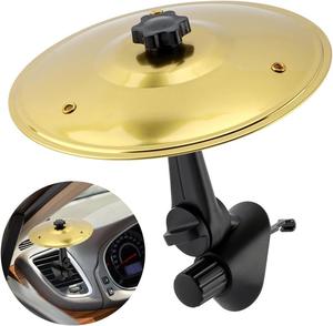 Salida de aire de platillo para auto, platillo de impacto para auto, Ventilación de Platillo para Auto hacen tu conducción más divertida, fácil de colocar para amantes de la música, Accesorio compacto y duradero que se ajusta a todos los vehículos