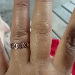 Bahan titanium steel, Cincin Koin Tembaga - Uang Berlipat-Lipat. Arti: rezeki yang terus mengalir (COD) DS01