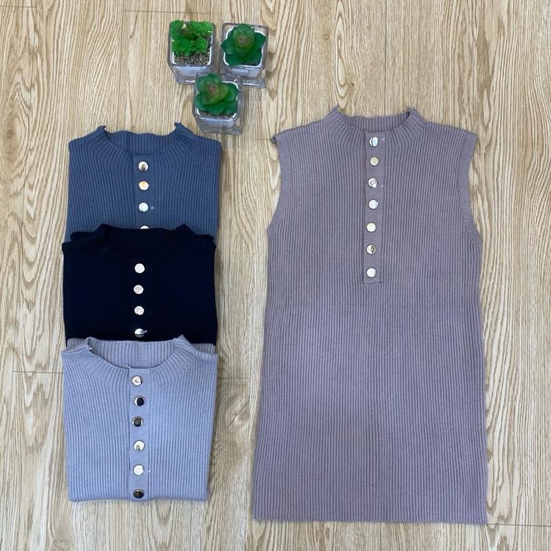 Inner (dalaman) kancing wanita bahan rajut 5