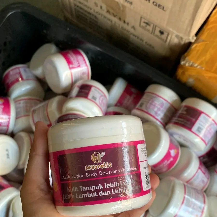 Misonells aha body lotion boster whitening viral
