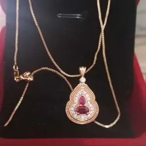 [NEW ARRIVAL] N92 Kalung Red Ruby High Quality