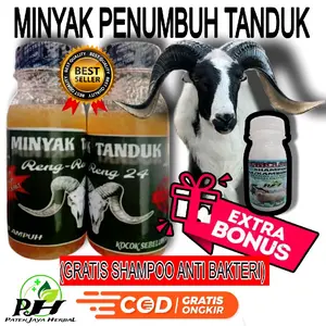 Minyak Tanduk Penyubur dan mempercepat Pertumbuhan tanduk isi 70ML (BONUS SHAMPOO ANTI BAKTERI 30ML)