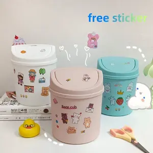 Tong Sampah Mini Lucu / Tempat Sampah Kantor / Tempat Sampah Meja / Kecil / Serbaguna / Tempat sampah kecil untuk mobil