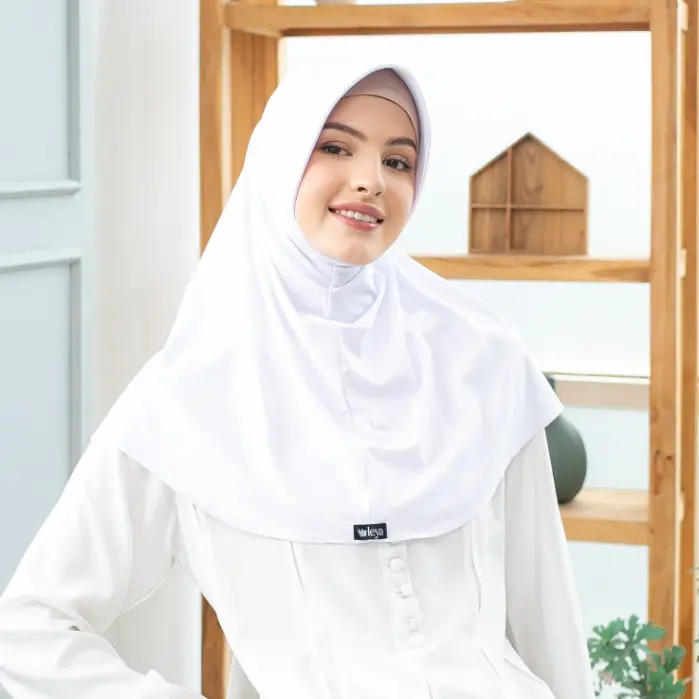 LEYA - [Grade B] Alluna Bergo Size S Kerudung Instan Premium Berbahan Poly Spandex