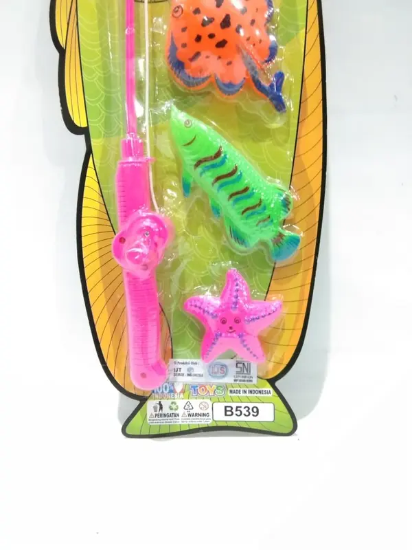 mainan anak pancingan ikan 4pcs - b539  isi 4 pcs / mainan pancingan / mainan mandi pancingan anak 2