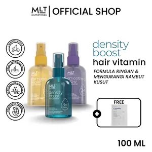 [GRATIS HADIAH] Milittle Things Density Boost Hair Vitamin - Vitamin Rambut Natural 100ML | Haircare Vitamin Rambut Keratin | Vitamin Rambut Halus | Vitamin Rambut Wangi | Anti Lepek | Vitamin Rambut Gingseng | Vitamin Rambut Alami | 3in1 Formula