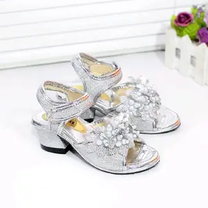 Sandal anak perempuan hak tali L mute Sepatu Fashion sandal  kondangan