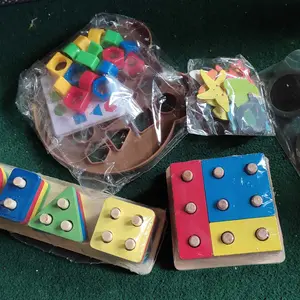 TAIYO Magnet Kulkas Anak Kayu Set RANDOM Isi 12pcs Lemari Mini Hewan Tumbuhan Aksesoris Dekorasi Hiasan