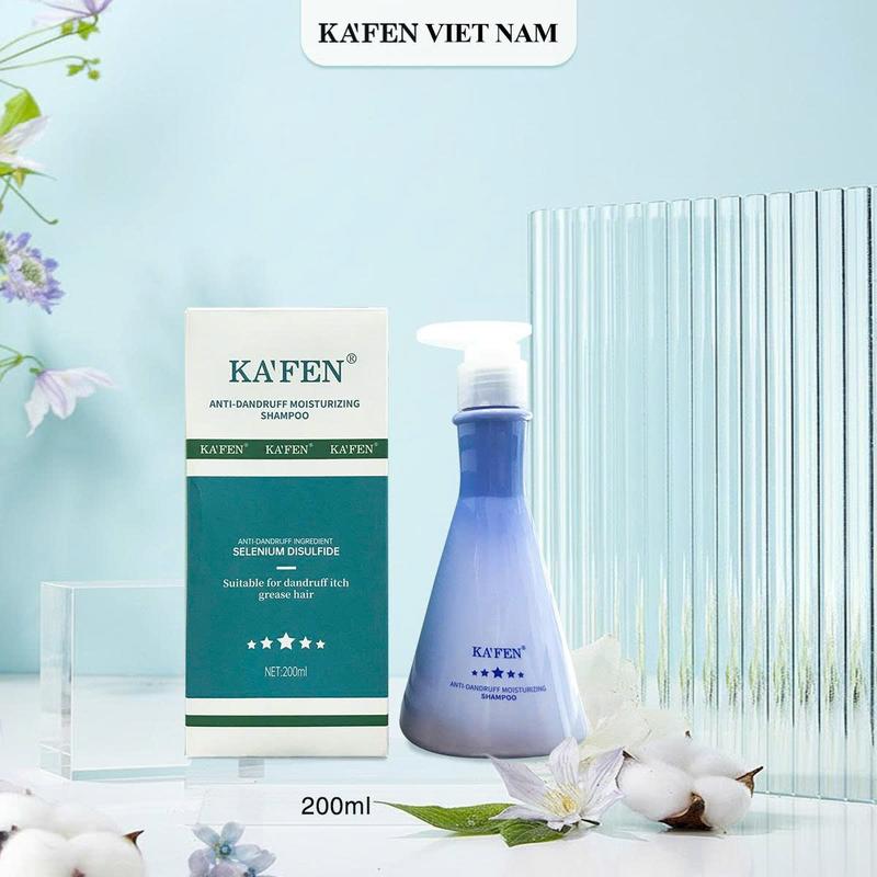  Dầu gội Ka'fen chống gàu và kiểm soát dầu nhờn hương hoa Lavender dung tích 200ml dầu  gội  nấm  da  đầu 
