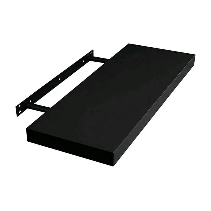 Rak Penyimpanan Buku Ambalan Dinidng Panjang 1 Meter Elegan untuk Ruang Tamu - Furniture 8