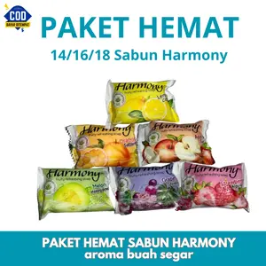 PAKET PROMO!! SABUN HARMONY SABUN RASA BUAH SEGAR