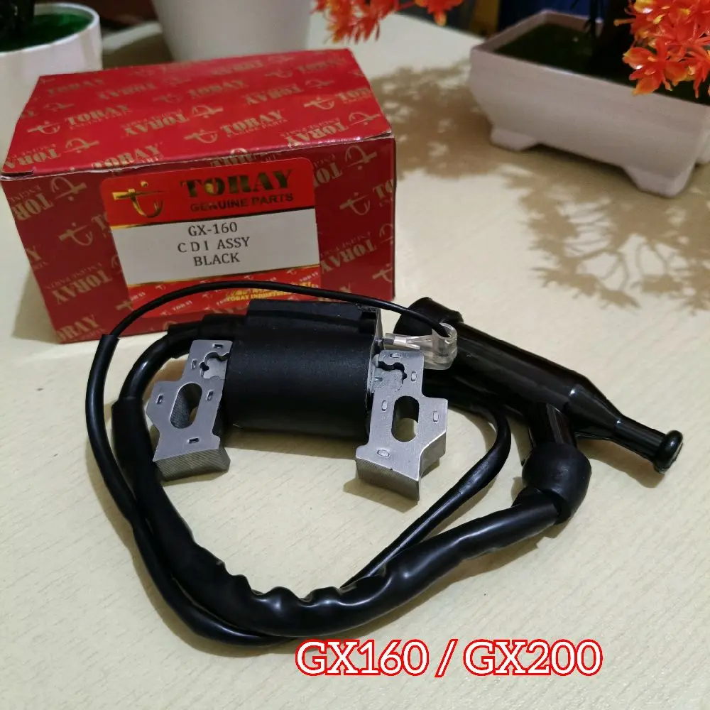 gx160 gx200 coil CDI pengapian ke busi mesin 5,5pk 6pk / cdi honda gx160 gx200 TORAY