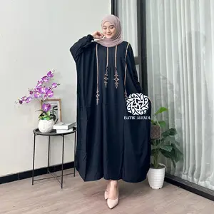 Kaftan Motif Harum Bahan Rayon Tebal Jumbo Ld 170 cm by Batik Alfadl