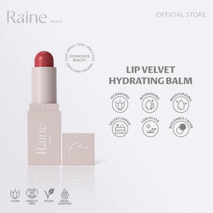 Gambar [GWP] RAINE BEAUTY LIP VELVET HYDRATING BALM dari Raine Beauty Kota Administrasi Jakarta Barat Tokopedia