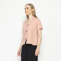 Gambar Urban Exchange Nicky Pink Blouse - Atasan Blouse Pink Pita - Pink, S dari Urban Exchange Shop Kab. Karanganyar 5 Tokopedia