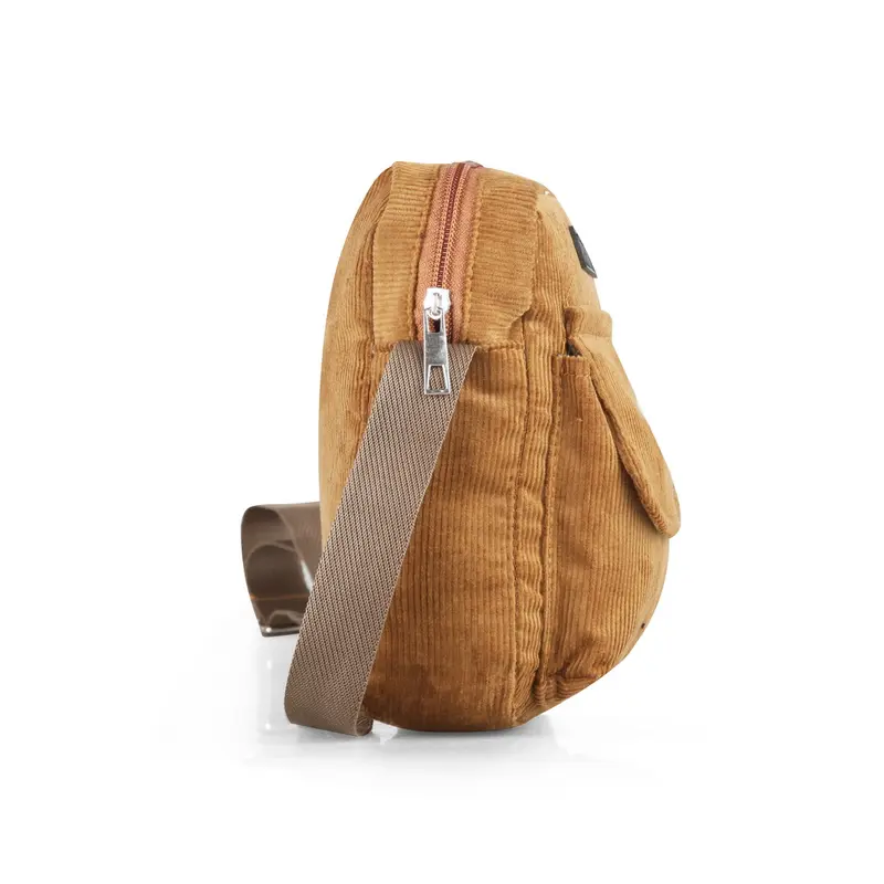 Pushop Authentic - Tas Selempang NOUYA - Mini Slingbag Uniseks Tas Pria Wanita Corduroy Polos 5