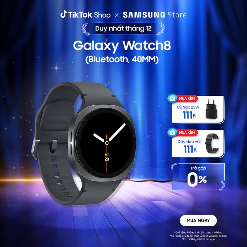  Đồng hồ Samsung Galaxy Watch8 Bluetooth  Small 40mm  