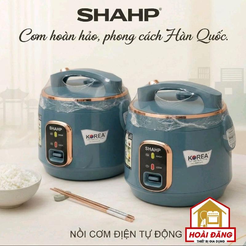 Lỗi 1 đổi 1 Nồi Cơm Điện mini Shahp Dung Tích 1.2L 1.8L 2.0L Bền Chống Dính Công Nghệ USA Bảo Hành 12 Tháng Cooker Nấu Cơm Nấu Ăn nồi cơm điện mini nồi cơm điện shrap