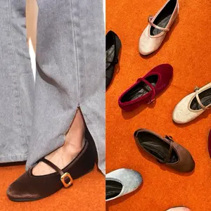 Paling Dicari.! AEIRAH.ID JASMINE Flatshoes Ringan Kekinian Bahan Beludru Premium: lembut, ringan, dan tampak mewah *Cocok dipakai ke kantor, kampus, hangout, atau acara santai