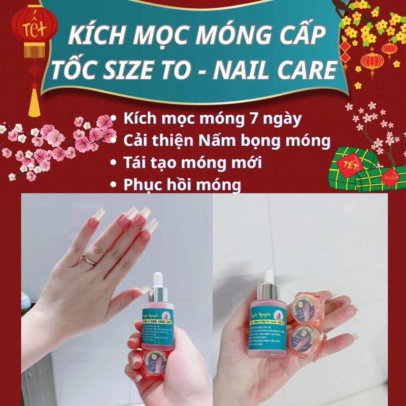   MÃ TẾT - XỊN   KÍCH MỌC MÓNG CẤP TỐC- SIZE TO  - Gồm : 1 Serum 50ML + 1 Dưỡng MÓNG 20G + 1 Dưỡng MÓNG 7G- Nuôi dưỡng nang MÓNG DÀI CỨNG MÓNG  hỗ trợ NẤM MÓNG   BỌNG MÓNG DƯỠNG NAIL DƯỠNG MÓNG TAY 
