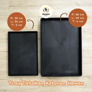 Tray Tatakan Kotoran Hewan Sedang |Tray Tatakan Kotoran Hewan Kecil | Tray Tatakan Kotoran Hewan Murah |