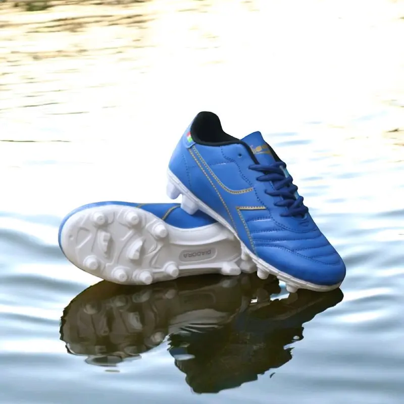 sepatu bola diadora biru outsol sudah di jahit keliling super kuat Outdoor 1