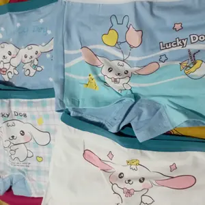 BERRY BEE CELANA DALAM ANAK PEREMPUAN SEGIEMPAT 1 PAKET ISI 4 PCS/UNDERWEAR ANAK TK-SD Fashion Motif