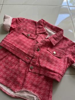 Product Review of [363446] - Setelan Jaket Crop Fashion Anak - Motif Fantastic Abstract from M**🐻 1